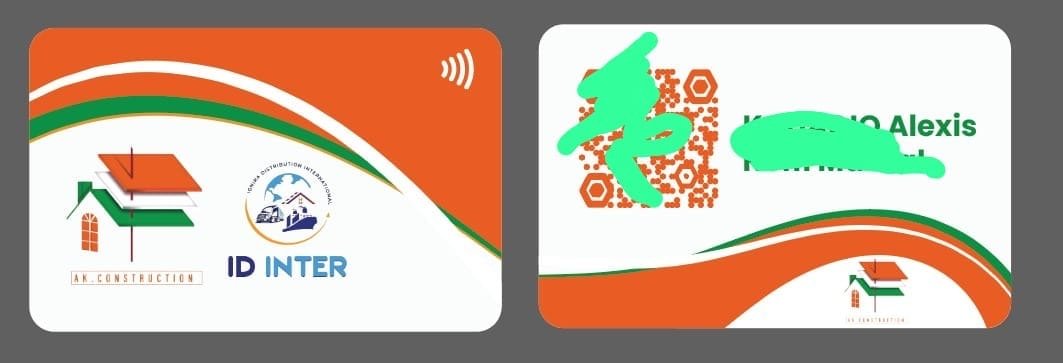 Carte de visite digitale connectée TKARD GO réalisée