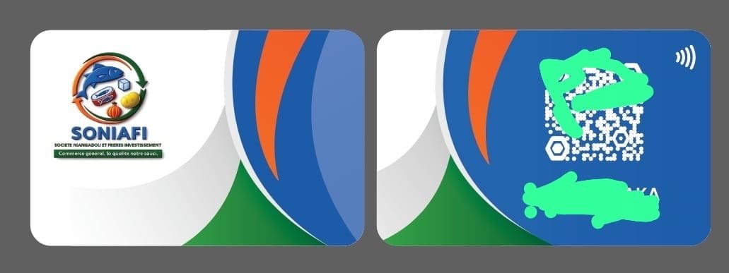 Carte de visite digitale connectée TKARD GO réalisée